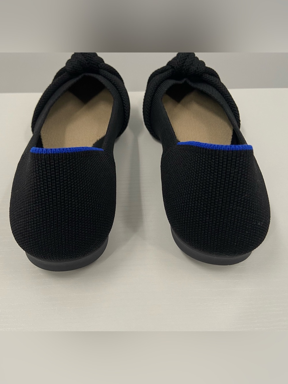 Rothy's The Knot Point II - BLACK shoes ballet flats Size 8.5 - Picture 8 of 16